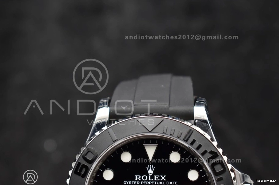 WaterResistant VSF 3D Bezel 42mm 226659 Oyster Black Ceramic 1213 flex Weight) on Edition 1:1 V3 Best Strap VS3235 Yacht-Master (Gain 0812